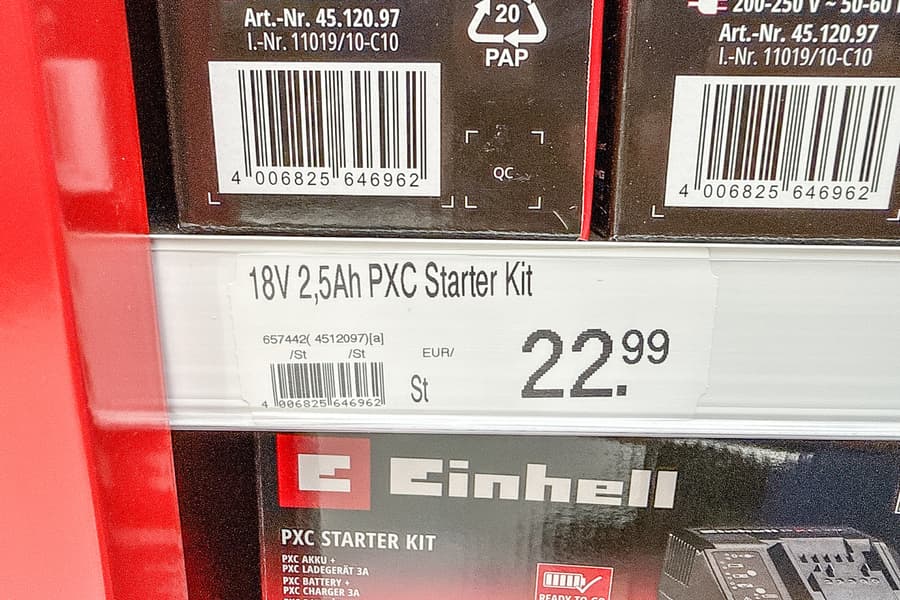 PXC Starterkit Einhell 4 Ah 18 V 